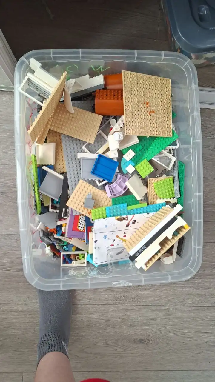 Продажа оригинального лего 10 кг - Конструкторы (Хобби и отдых) в Тюмень