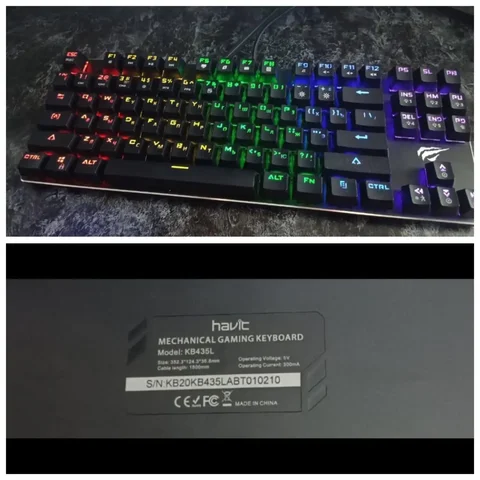 Игровая механическая клавиатура с красными свитчами - частное объявление в Тюмень