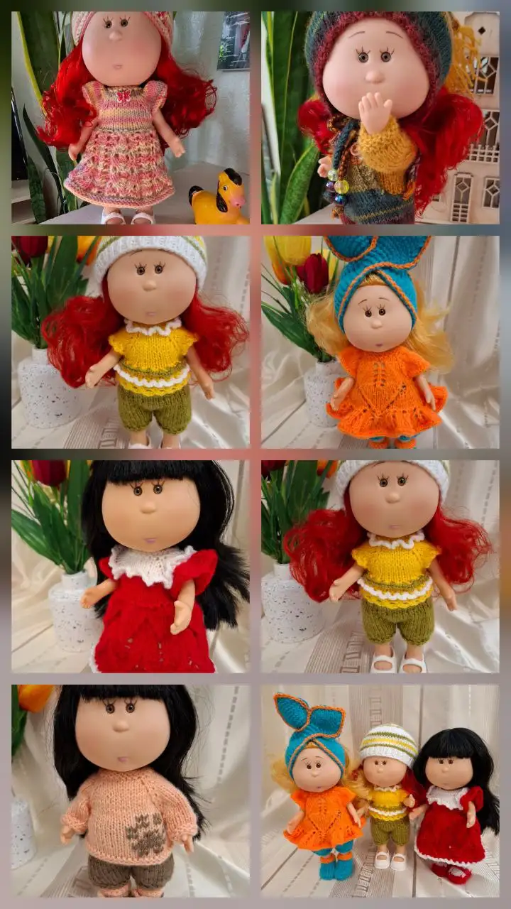 Вязаная одежда для кукол Барби, Паола Рейна, Мия - Куклы и игрушки (Хобби и отдых) в Тюмень