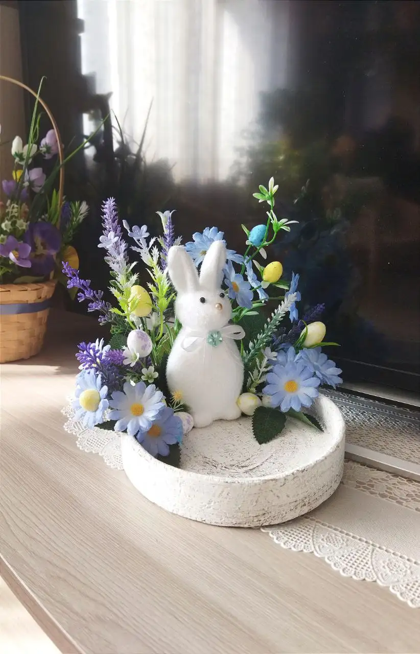 Поднос для пасхальных яиц с декором - Пасхальные товары (Хобби и отдых) в Ярославль