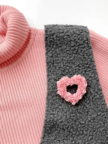 Весенняя брошь сердечко - Косметика в Тюмень