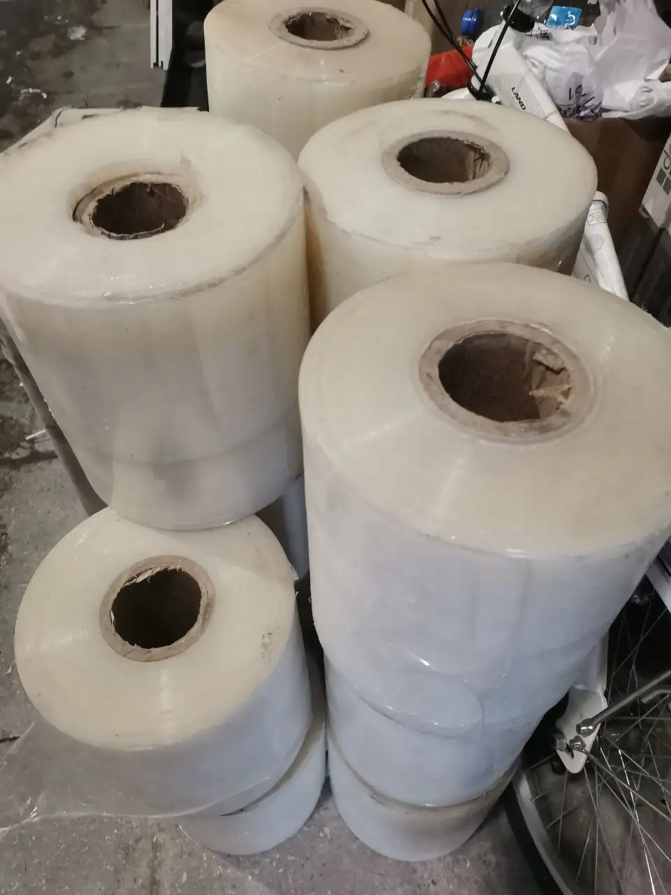 Пленка стрейч и сетка ЦПВС - Барахолка в Тюмень