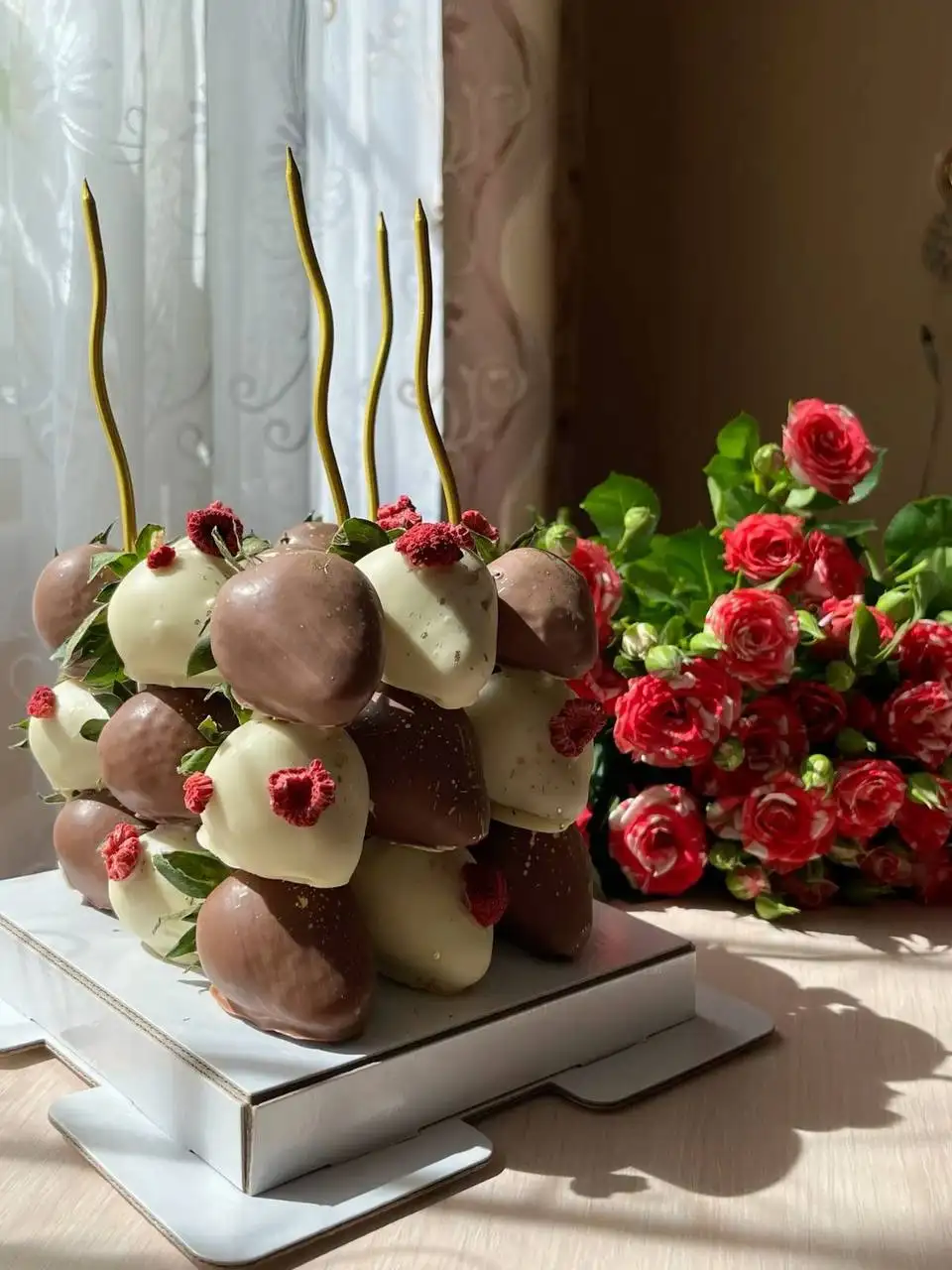 Торт из клубники в шоколаде и наборы - Барахолка в Тюмень