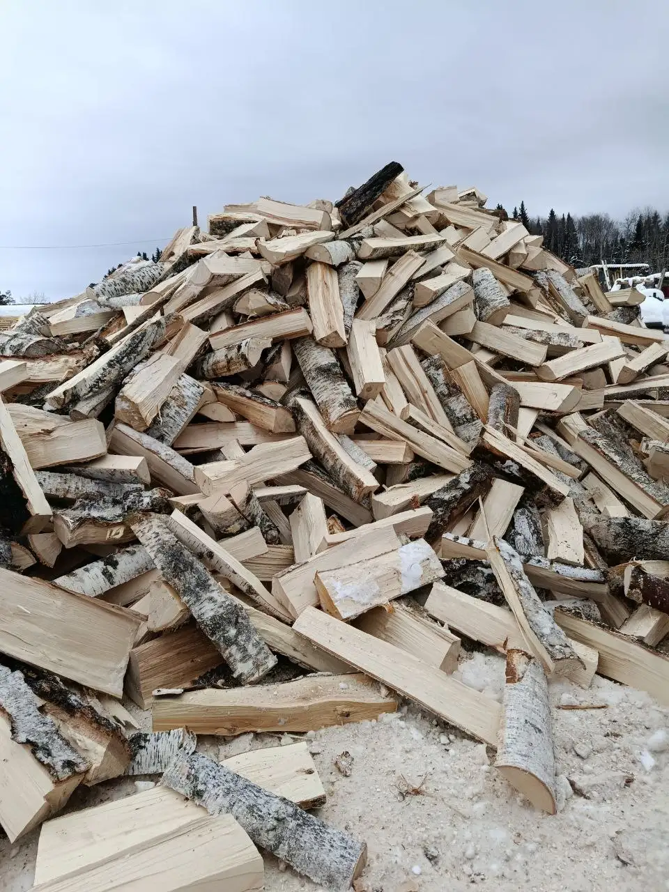 Березовые дрова любые объемы - Дрова (Барахолка) в Тюмень