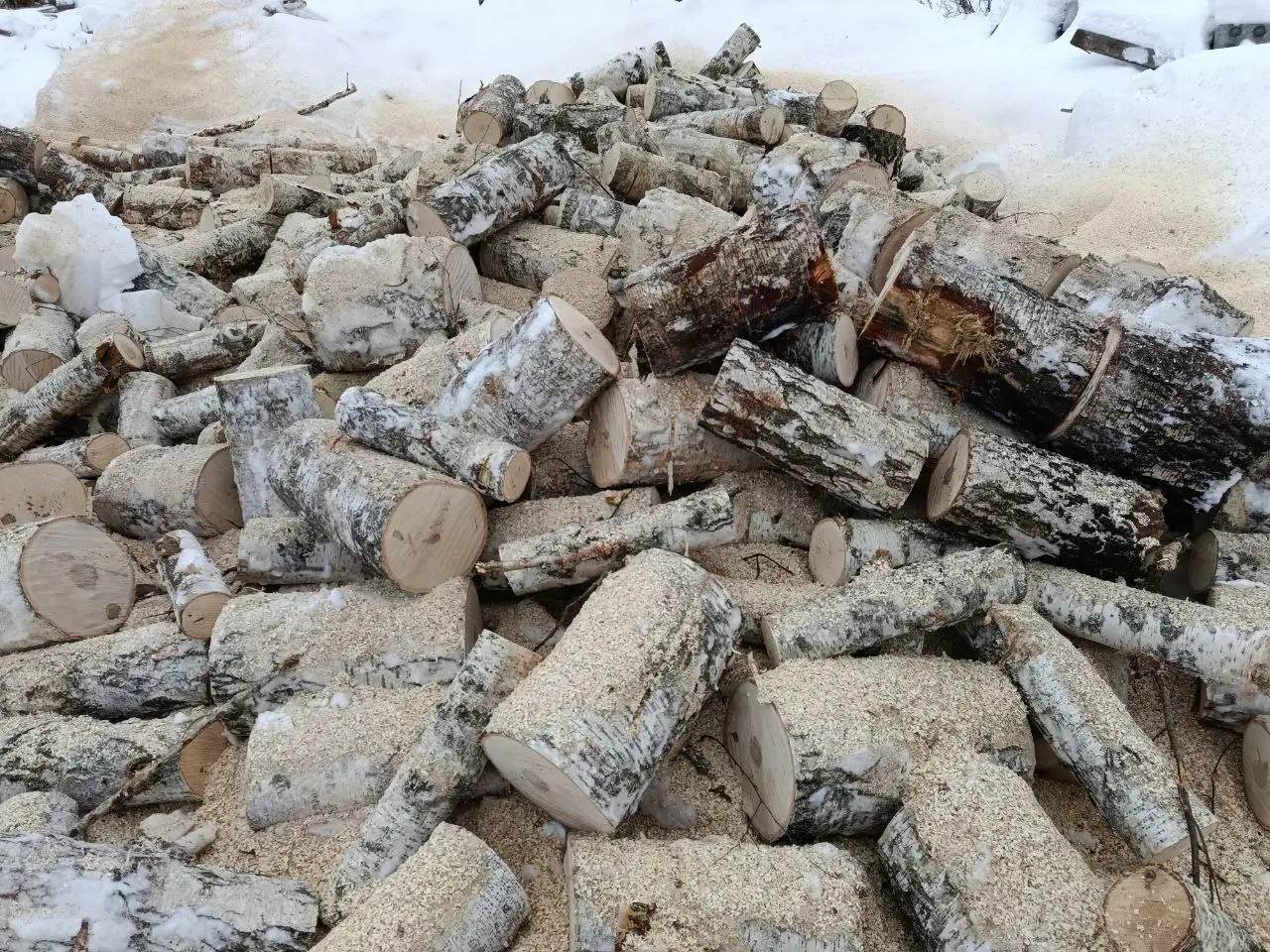 Березовые дрова любые объемы - Дрова (Барахолка) в Тюмень