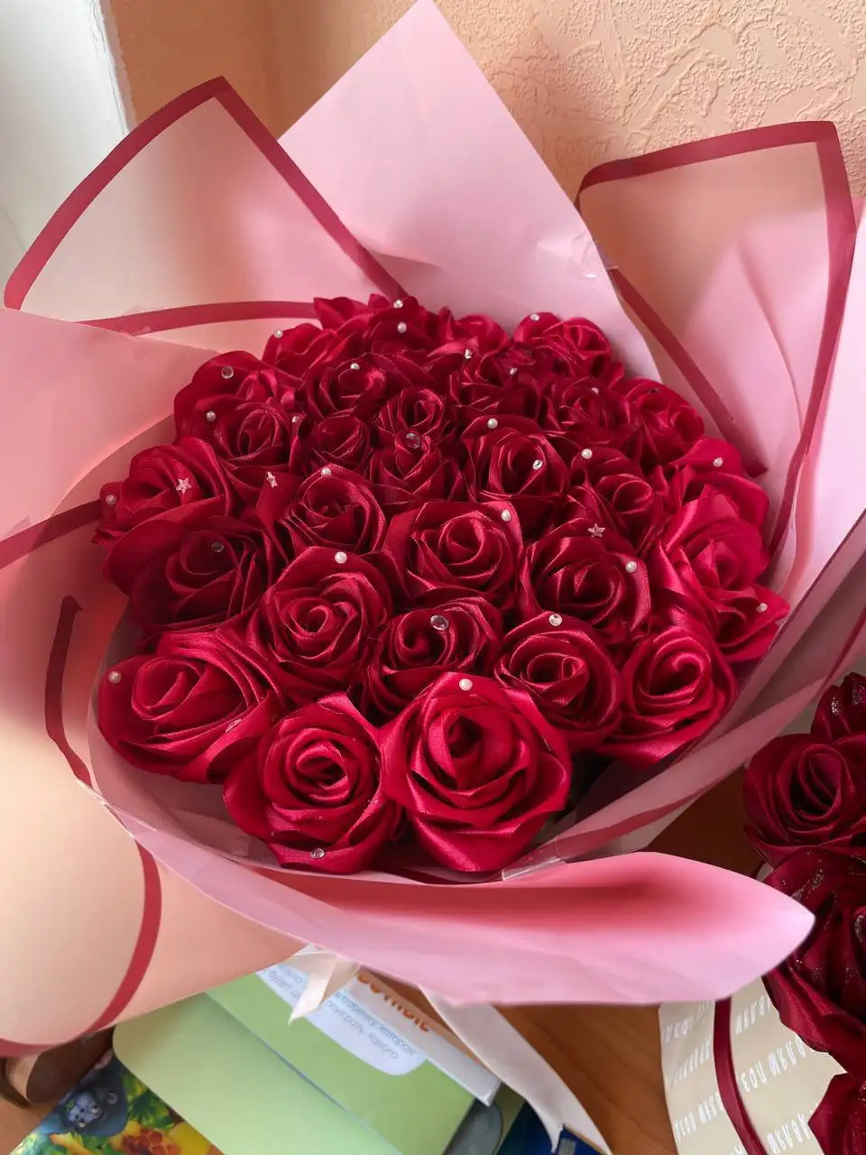 Розы из атласных лент на заказ - Хендмейд (Барахолка) в Тюмень