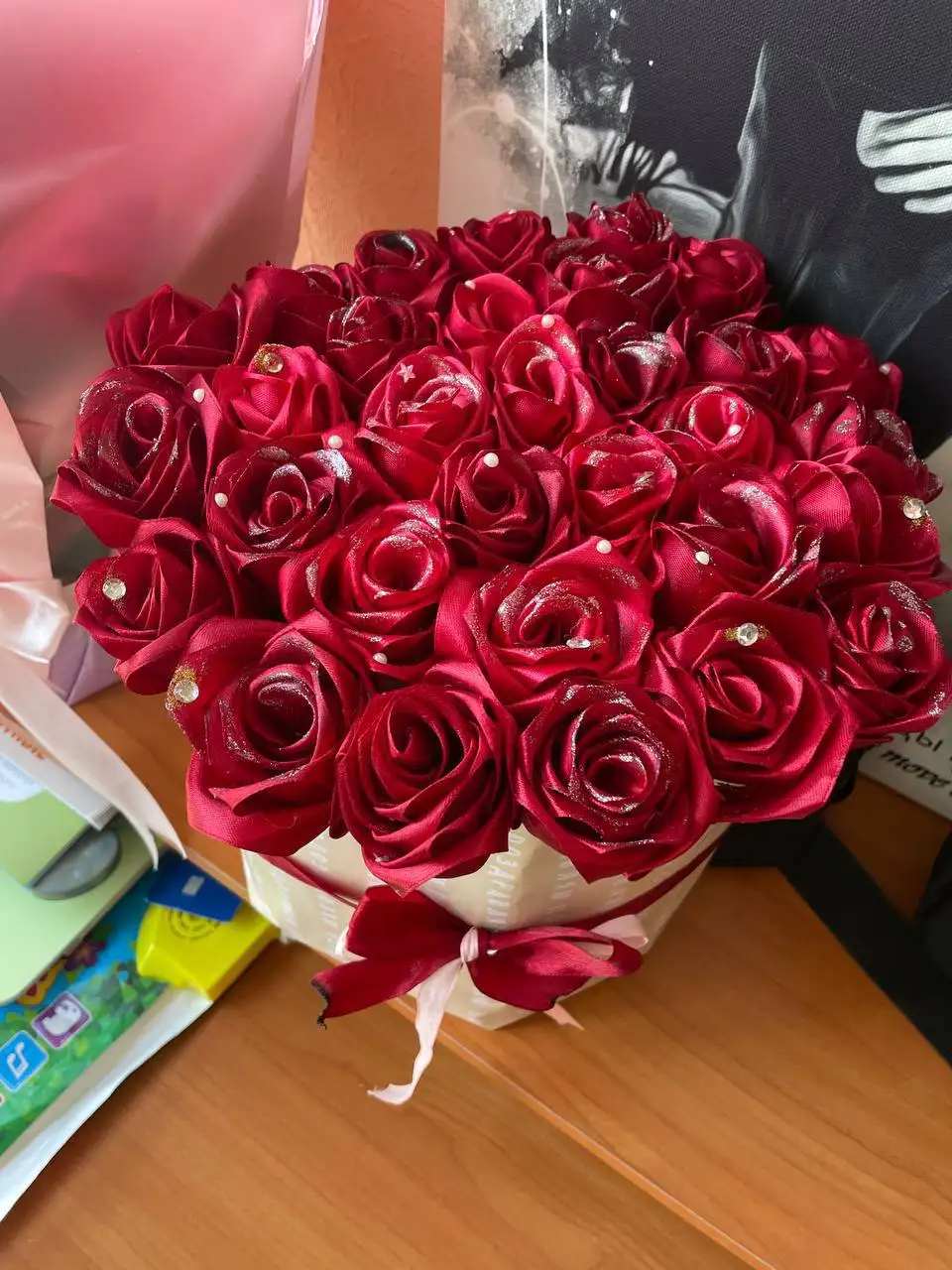 Розы из атласных лент на заказ - Хендмейд (Барахолка) в Тюмень