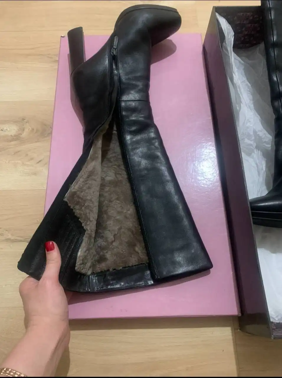 Сапоги 38 размер полностью натуральные