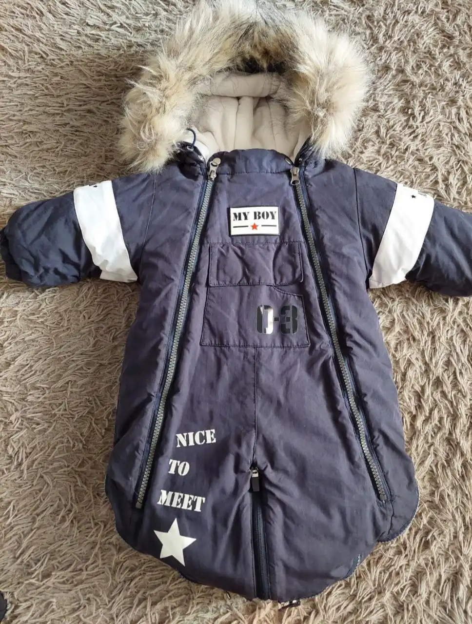 Детский комбинезон-трансформер