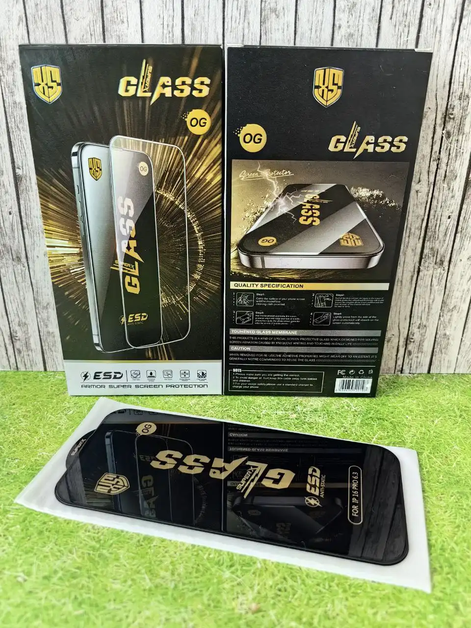 Защитное стекло OG Anti Static Glass для iPhone