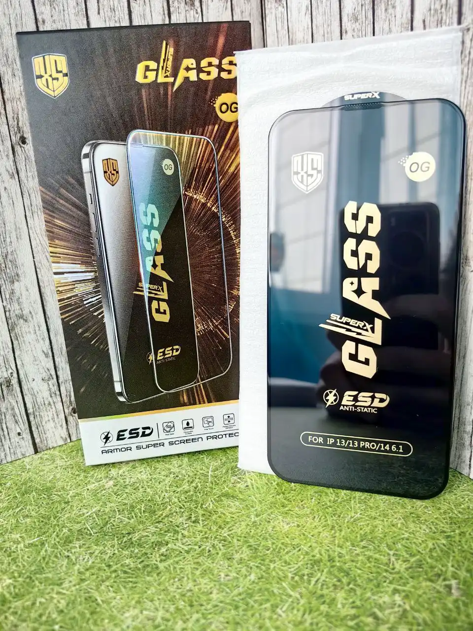 Защитное стекло OG Anti Static Glass для iPhone