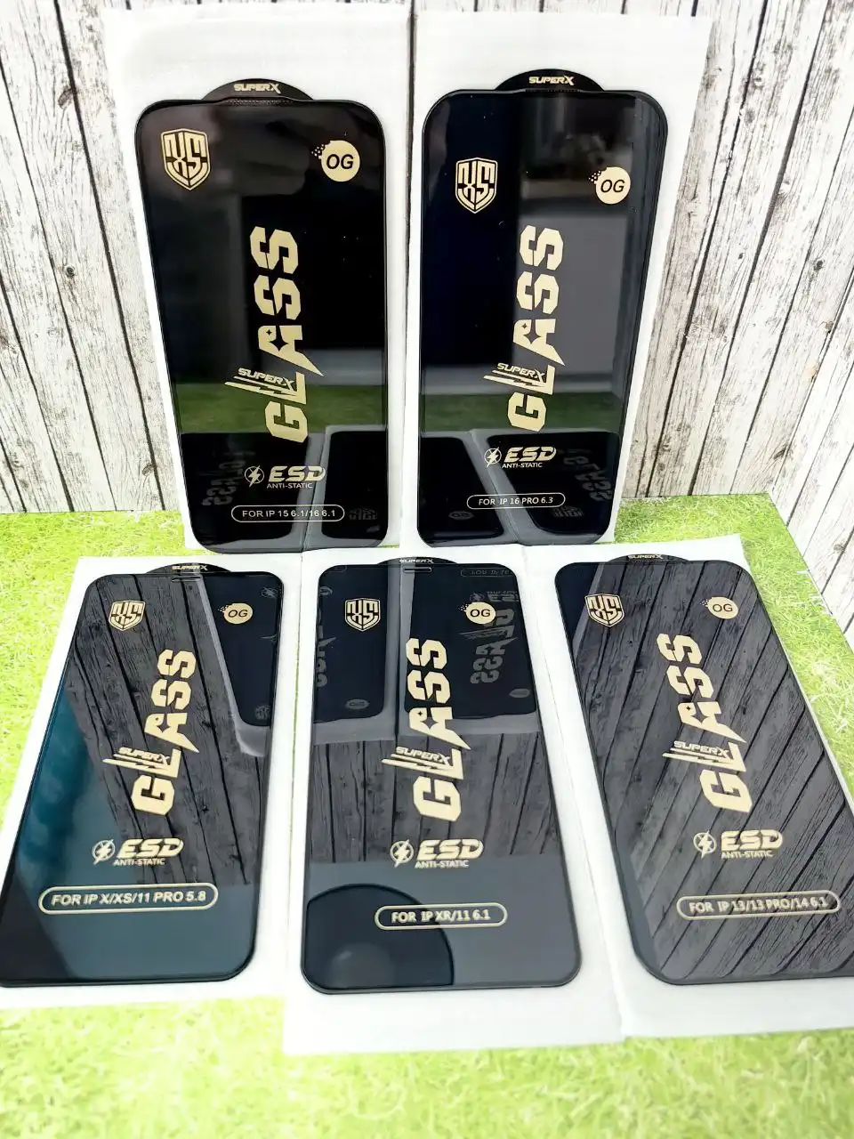 Защитное стекло OG Anti Static Glass для iPhone