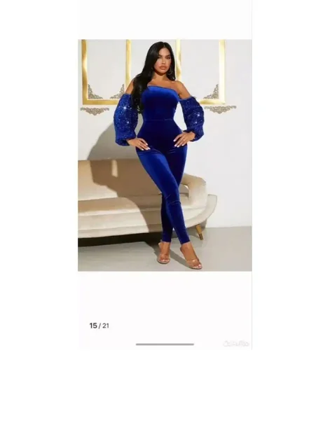 Вечерний комбинезон новый размер 46-48 - Одежда в Красноярск