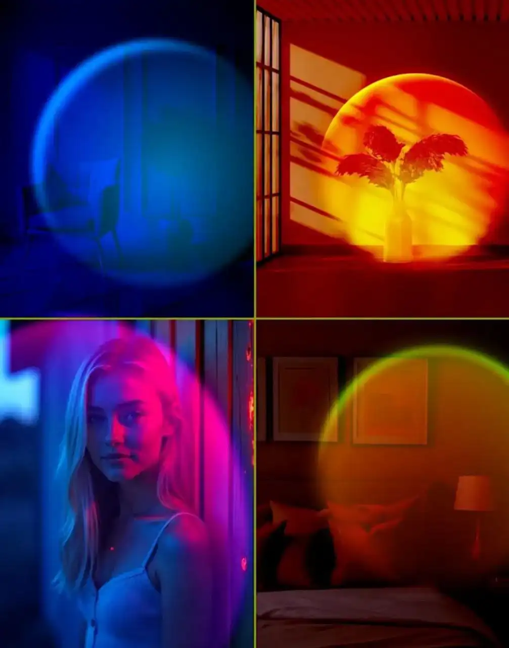 Лампа закат