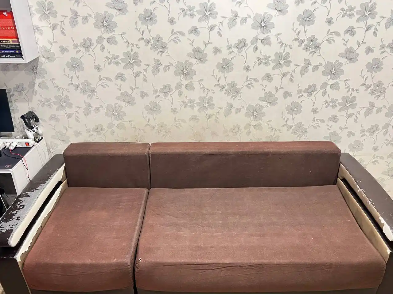 Продам диван модульный коричневый микровелюр - Мебель (Для дома и дачи) в Красноярск