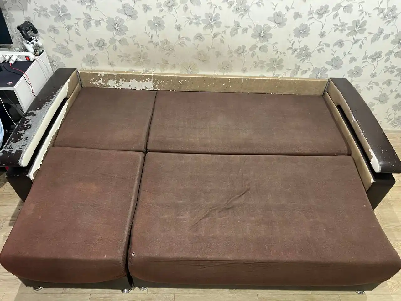 Продам диван модульный коричневый микровелюр - Мебель (Для дома и дачи) в Красноярск