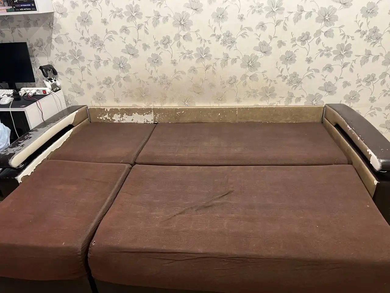 Продам диван модульный коричневый микровелюр - Мебель (Для дома и дачи) в Красноярск