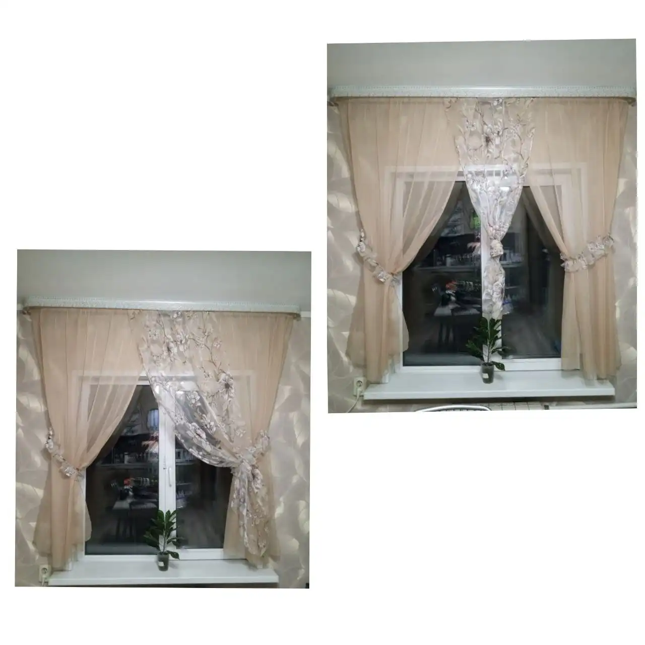 Тюль для кухни