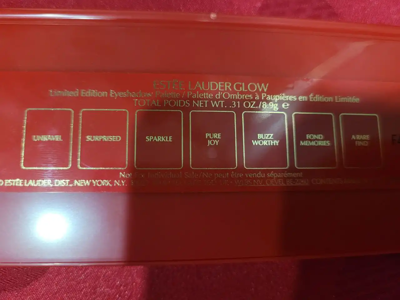 Оригинальная палетка теней для век Estee Lauder GLAM лимитированной серии