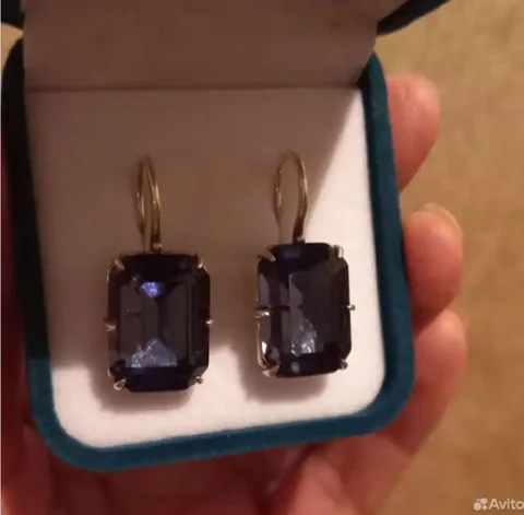 Продам новые серебряные серьги с аметистами - Инструменты в Абакан