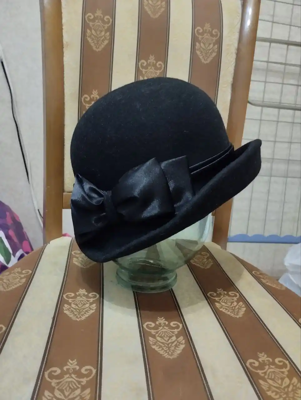 Шляпка фетровая на девочку