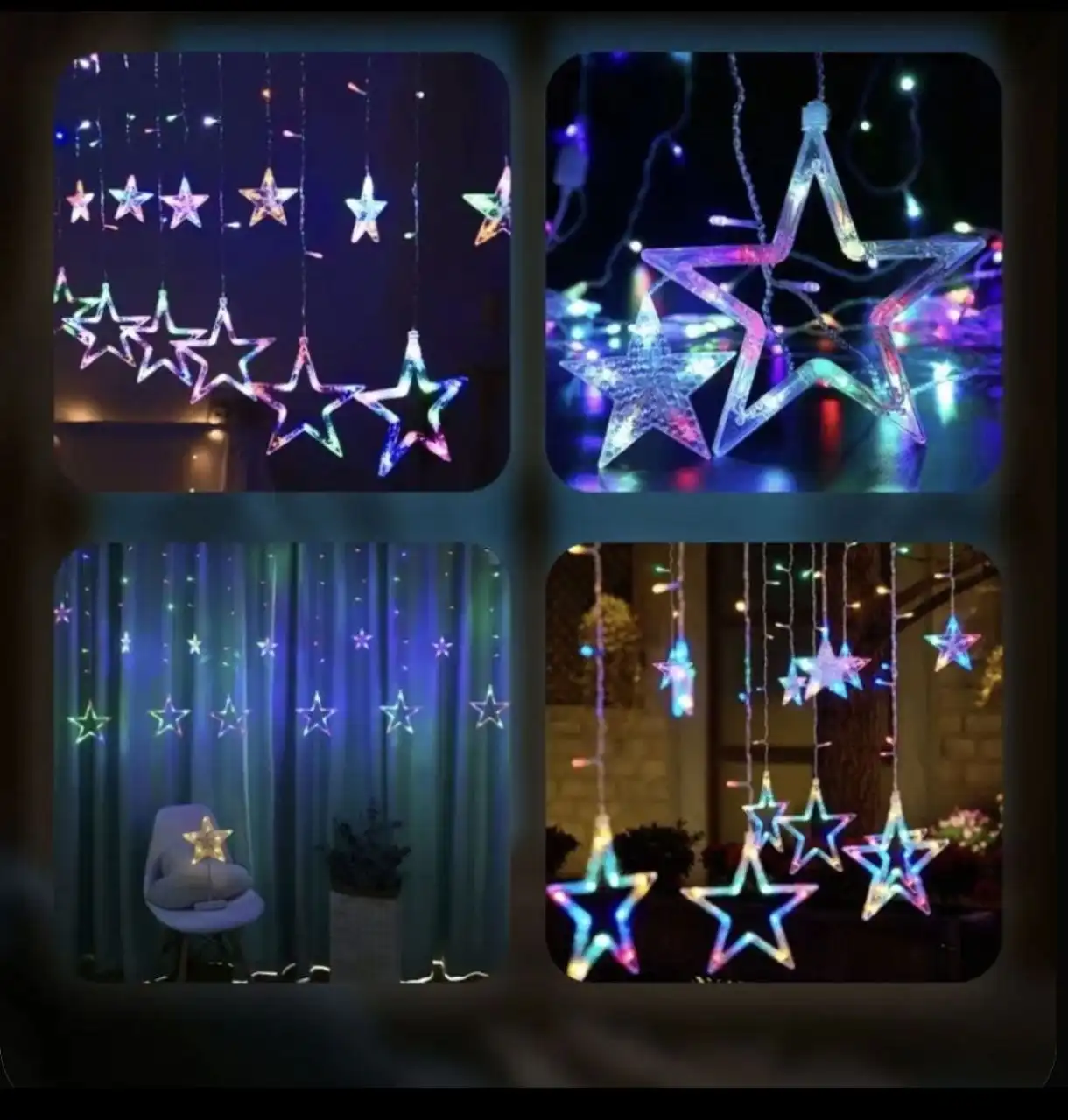 Комплекты постельного белья Алана и гирлянды-шторы