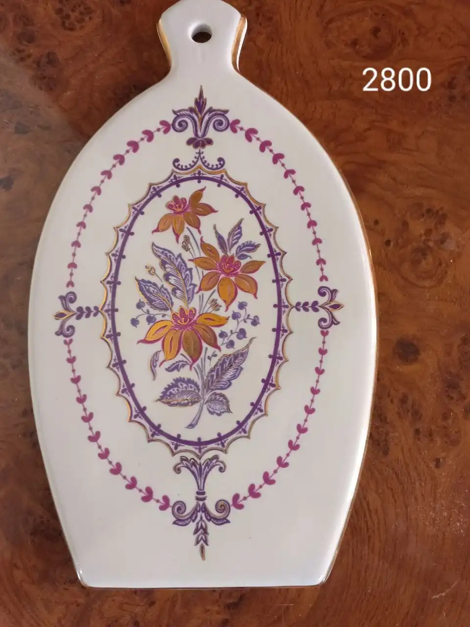 Винтажные и антикварные фарфоровые сырные доски