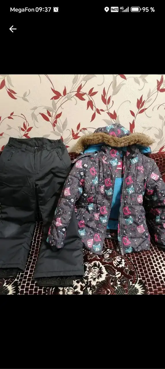 Зимний костюм для ребенка 128-140