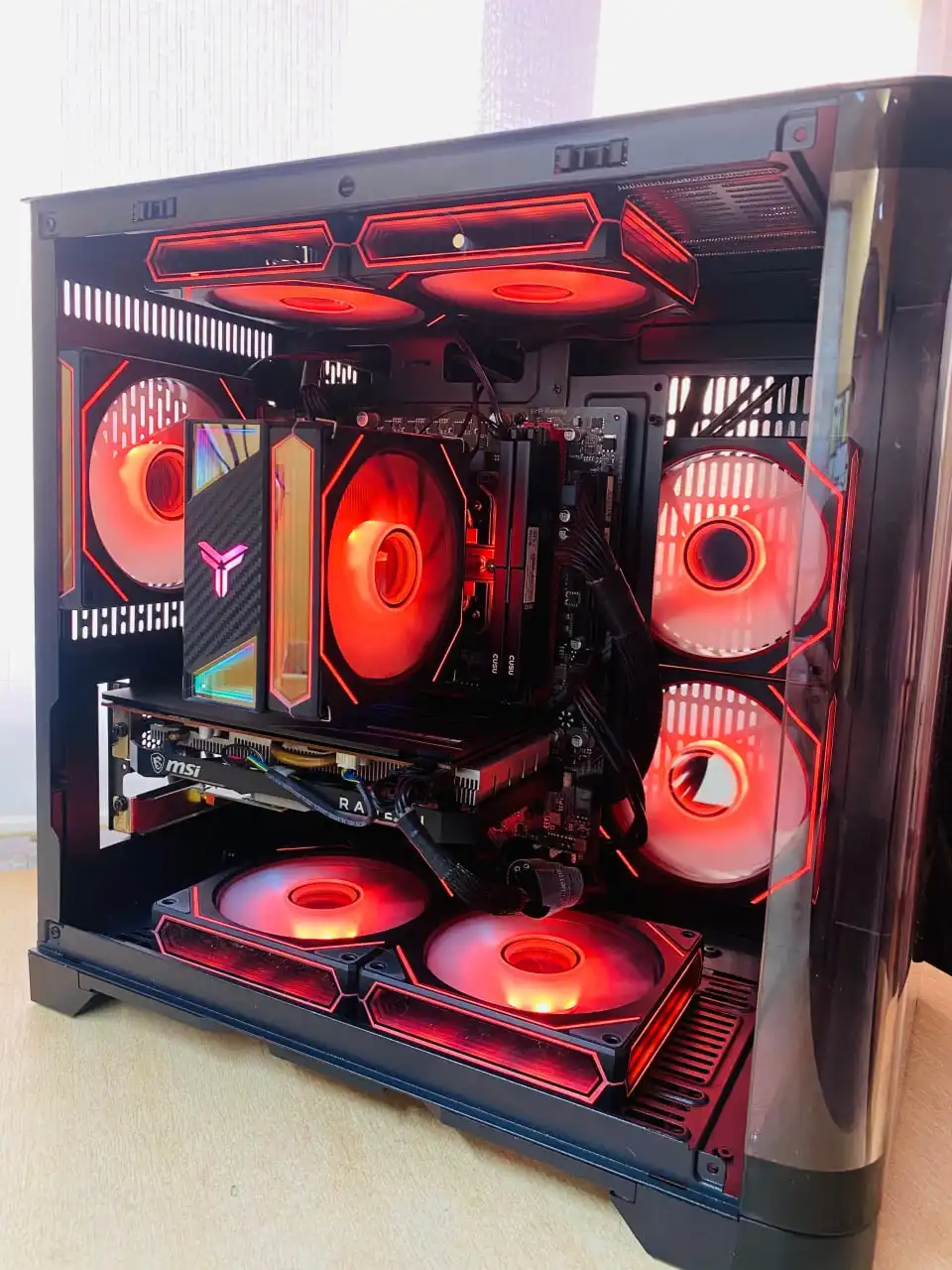 Мощный игровой компьютер с процессором Intel Core i5-12400F и видеокартой AMD RX6600XT - Компьютеры (Электроника) в Сургут