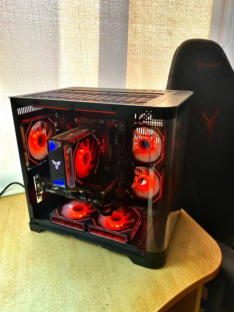 Мощный игровой компьютер с процессором Intel Core i5-12400F и видеокартой AMD RX6600XT - Компьютеры (Электроника) в Сургут