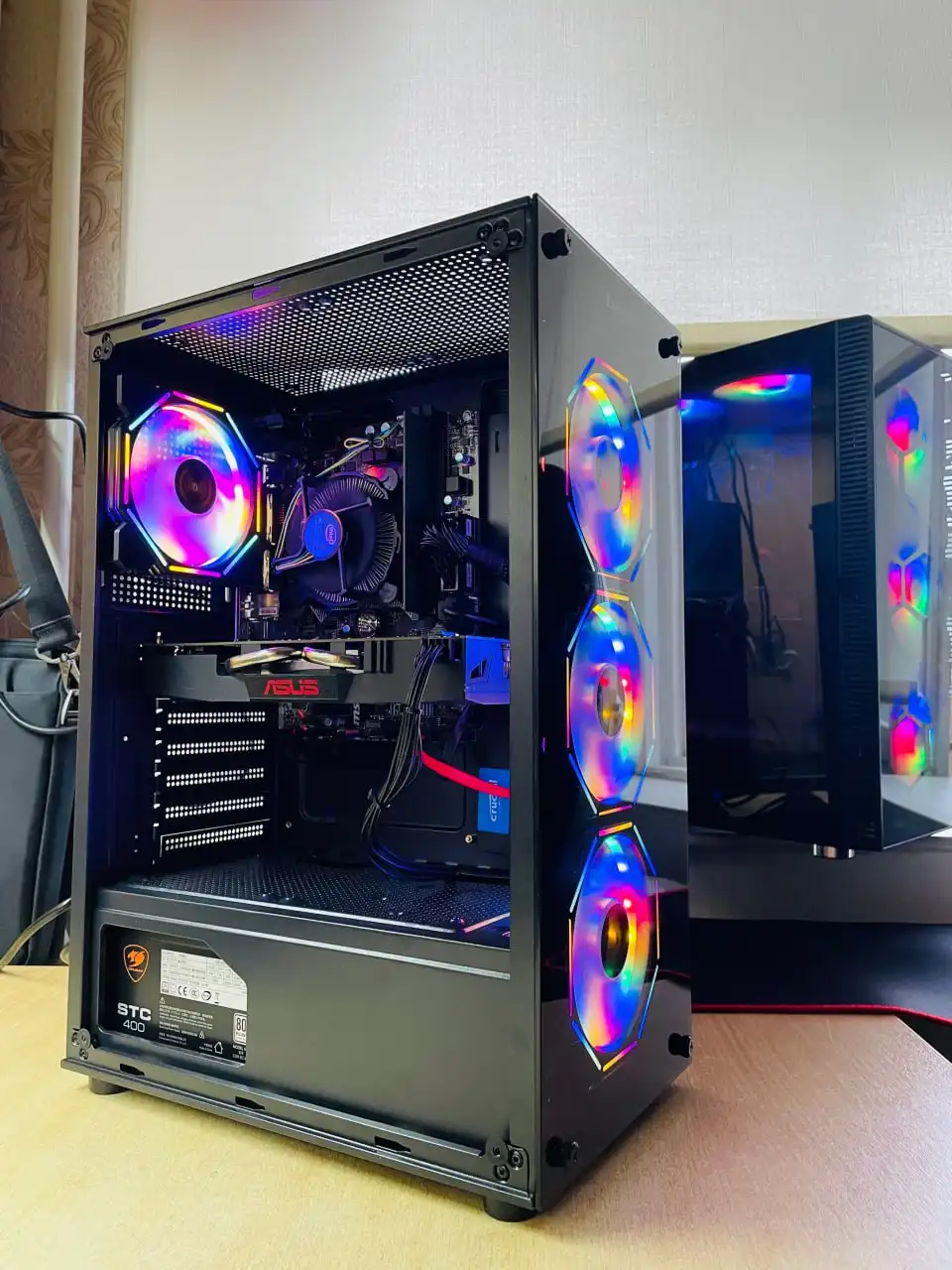 Компьютер Intel Core i5-7400 с видеокартой AMD Radeon RX 570 - Компьютеры (Электроника) в Сургут