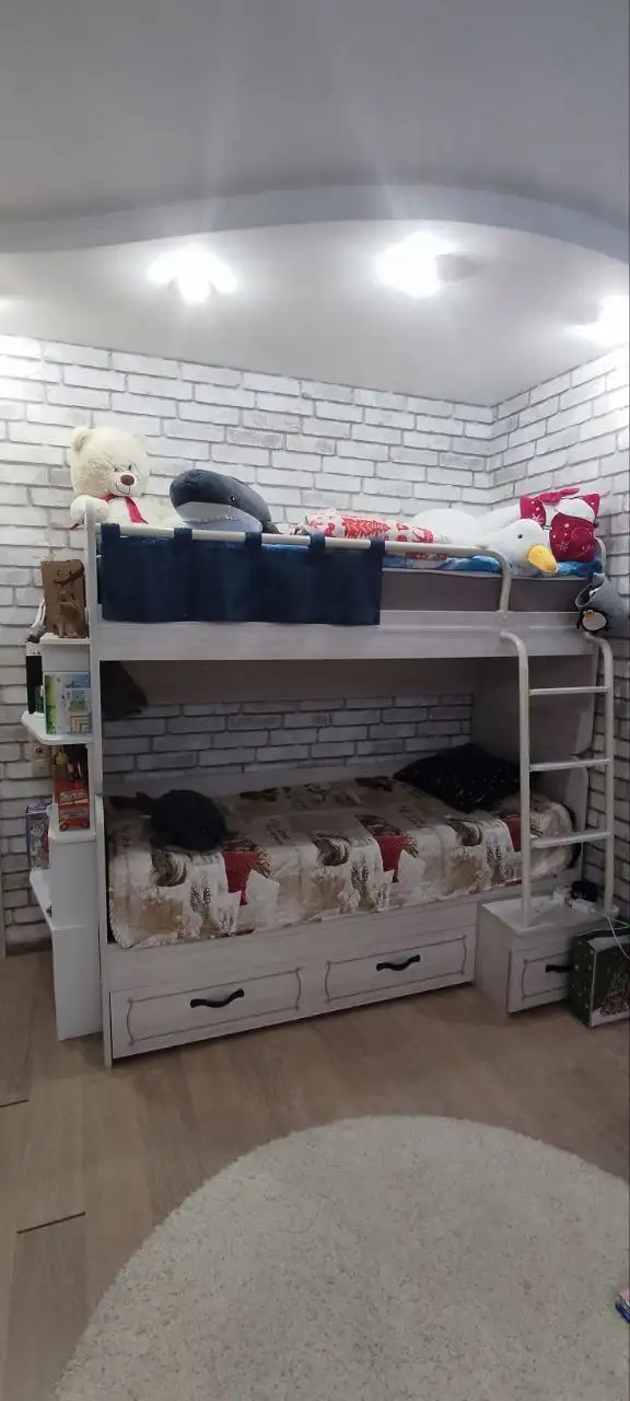 Двухъярусная кровать Регата с матрасами - Мебель (Для дома и дачи) в Сургут