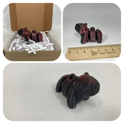 Капибара игрушка из 3D принтера - Хобби и отдых в Сургут