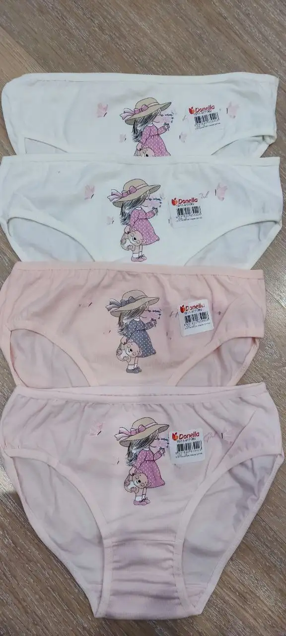 Трусики для девочек DONELLA 4 пары - Детская одежда (Товары для детей) в Сургут