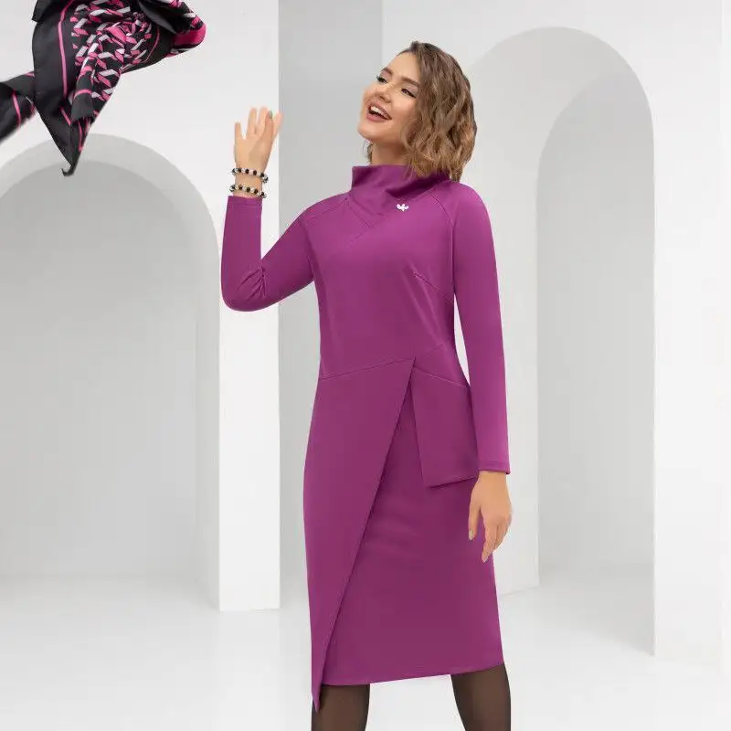 Платье трикотажное нейлон-рома, 48 размер - Платья (Одежда) в Сургут