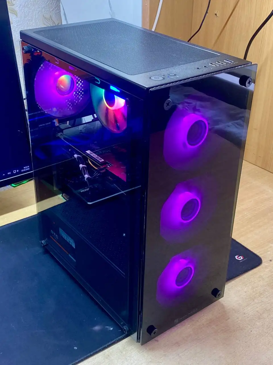 Компьютер для игр, работы и учебы Intel Core i3-8100 RX6500XT - Компьютеры (Электроника) в Сургут