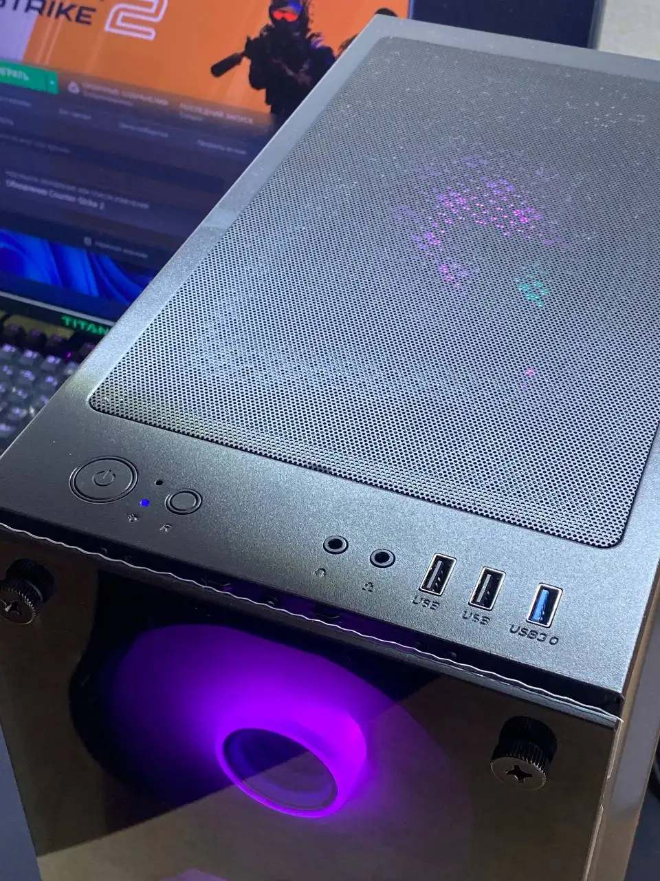 Компьютер для игр, работы и учебы Intel Core i3-8100 RX6500XT - Компьютеры (Электроника) в Сургут