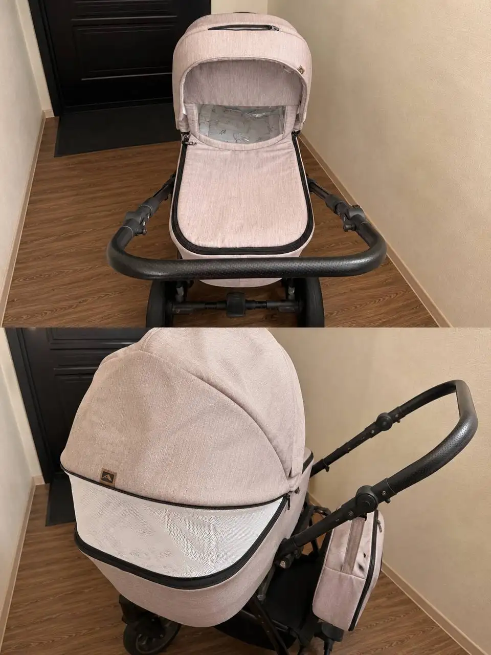 Продается коляска Adamax 2 в 1 с автокреслом и лыжами - Коляски (Товары для детей) в Сургут