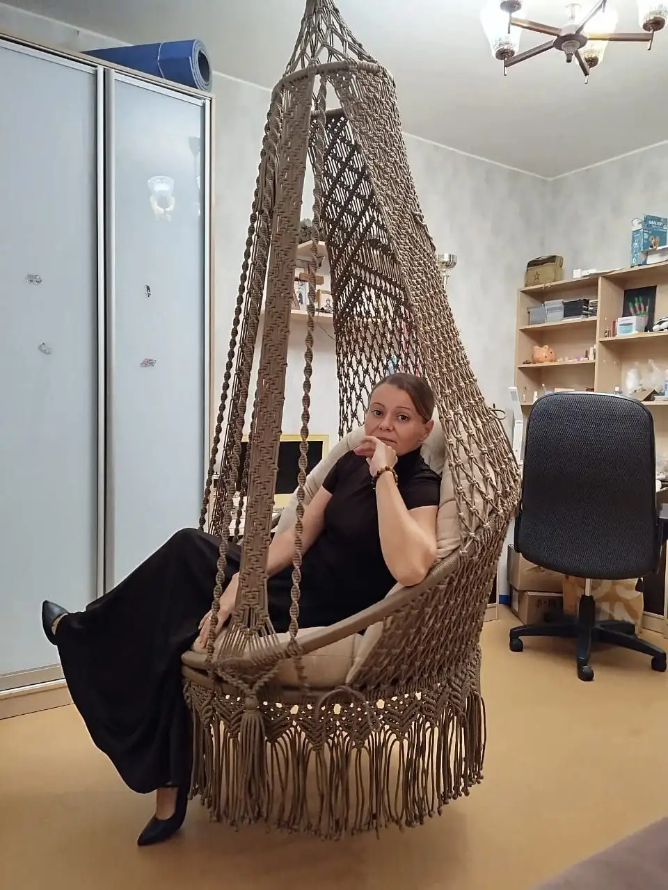 Кресло ручной работы в технике макраме - Подарки и сувениры (Хобби и отдых) в Москва