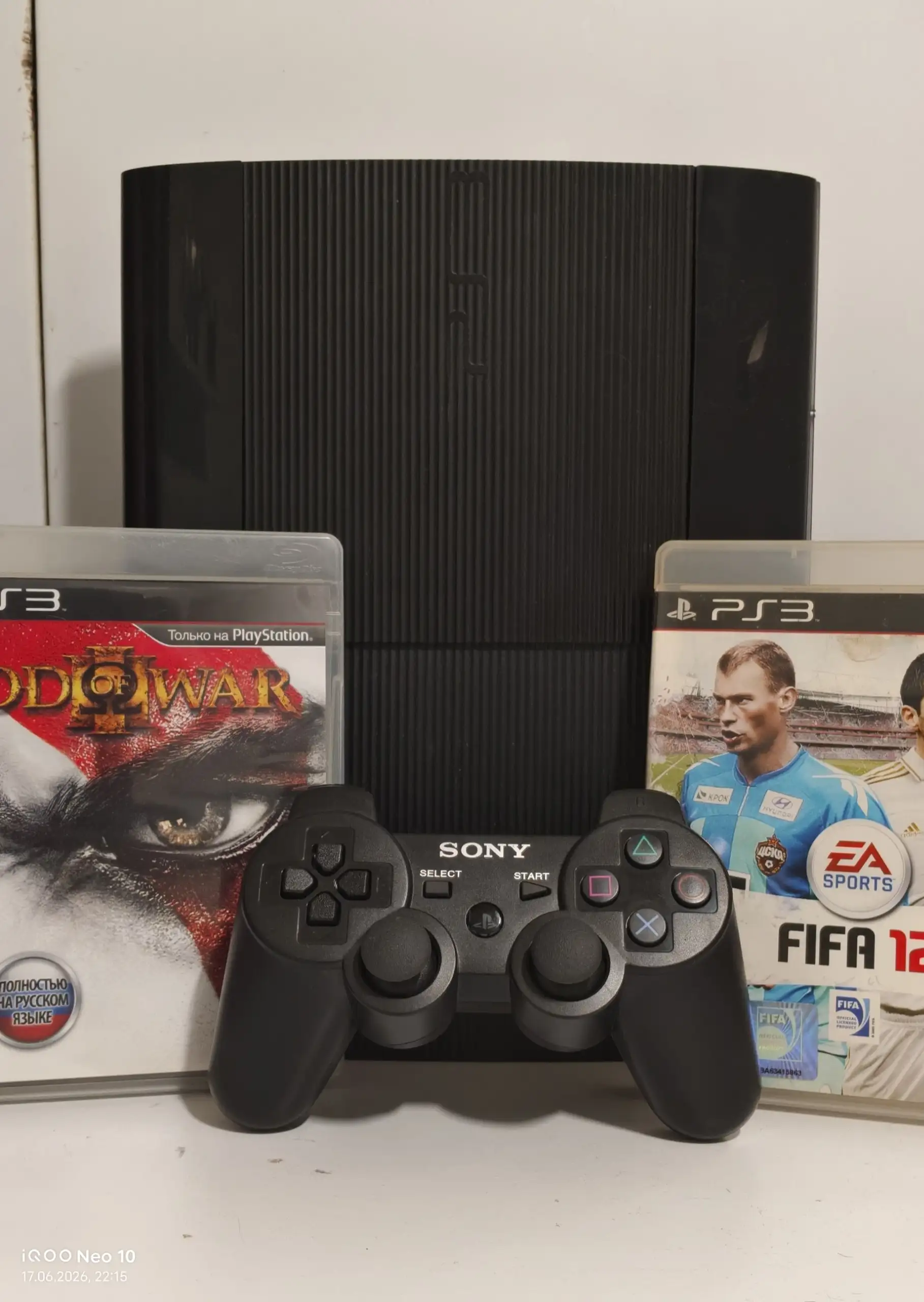 Продам PS3 с играми, 320Гб - Игровые приставки (Электроника) в Москва