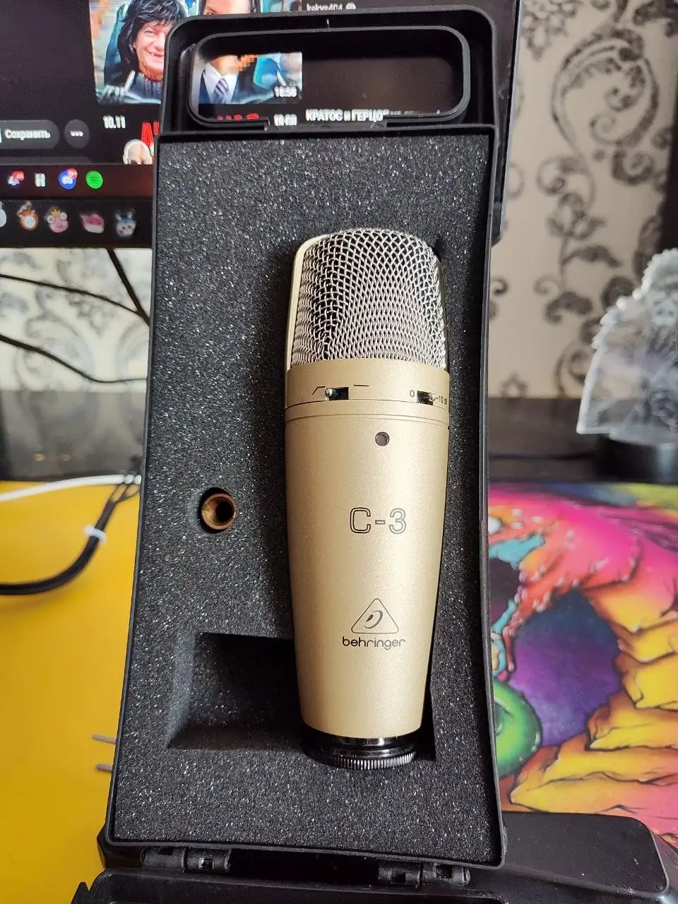 Студийный микрофон XLR - Электроника в Ярославль