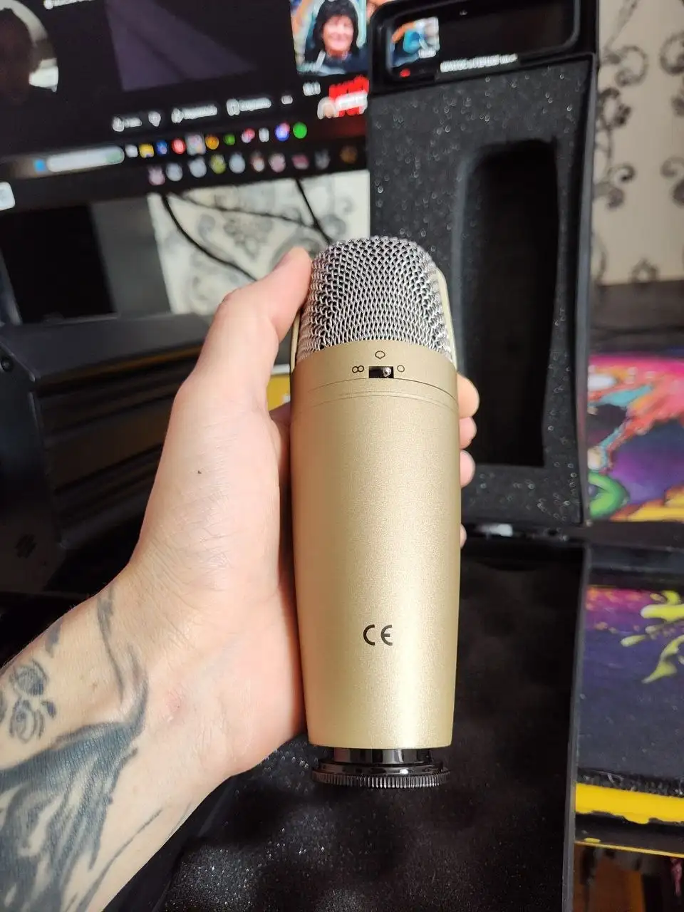Студийный микрофон XLR - Электроника в Ярославль