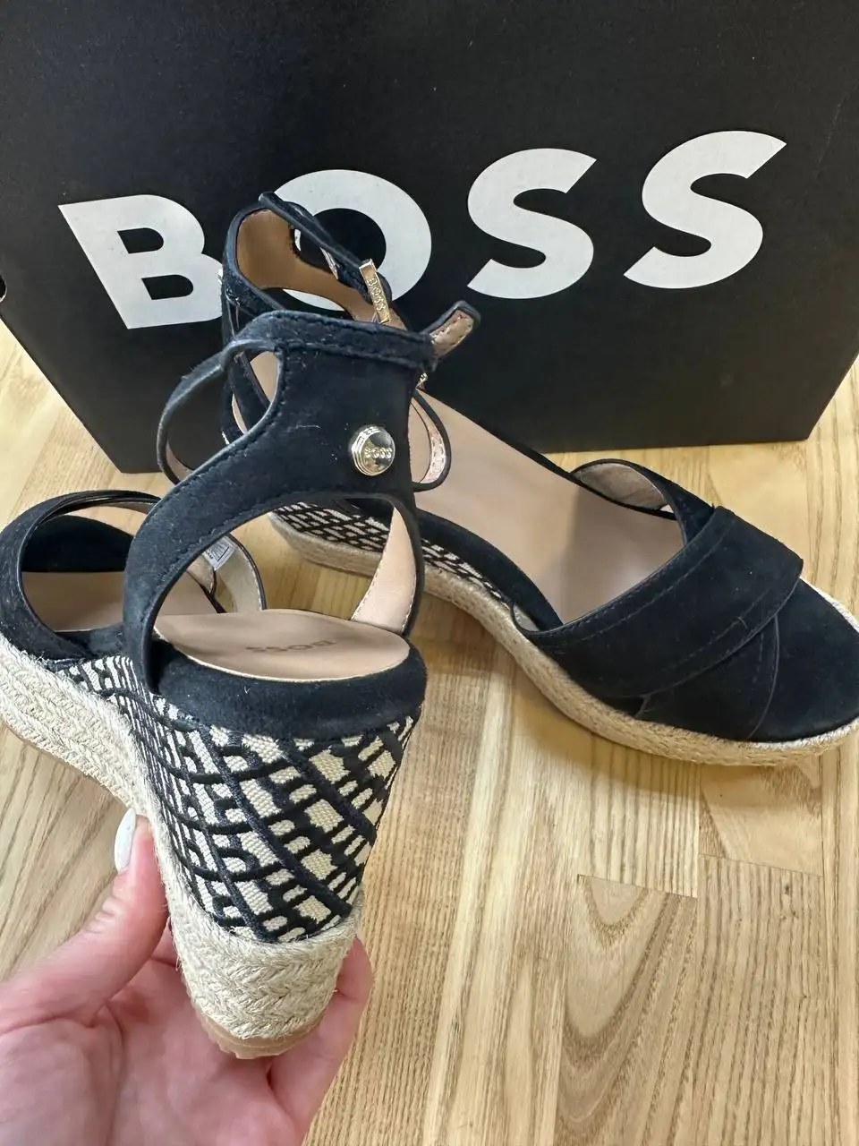 Женские босоножки BOSS, размер 38 - Обувь (Одежда) в Павловский Посад
