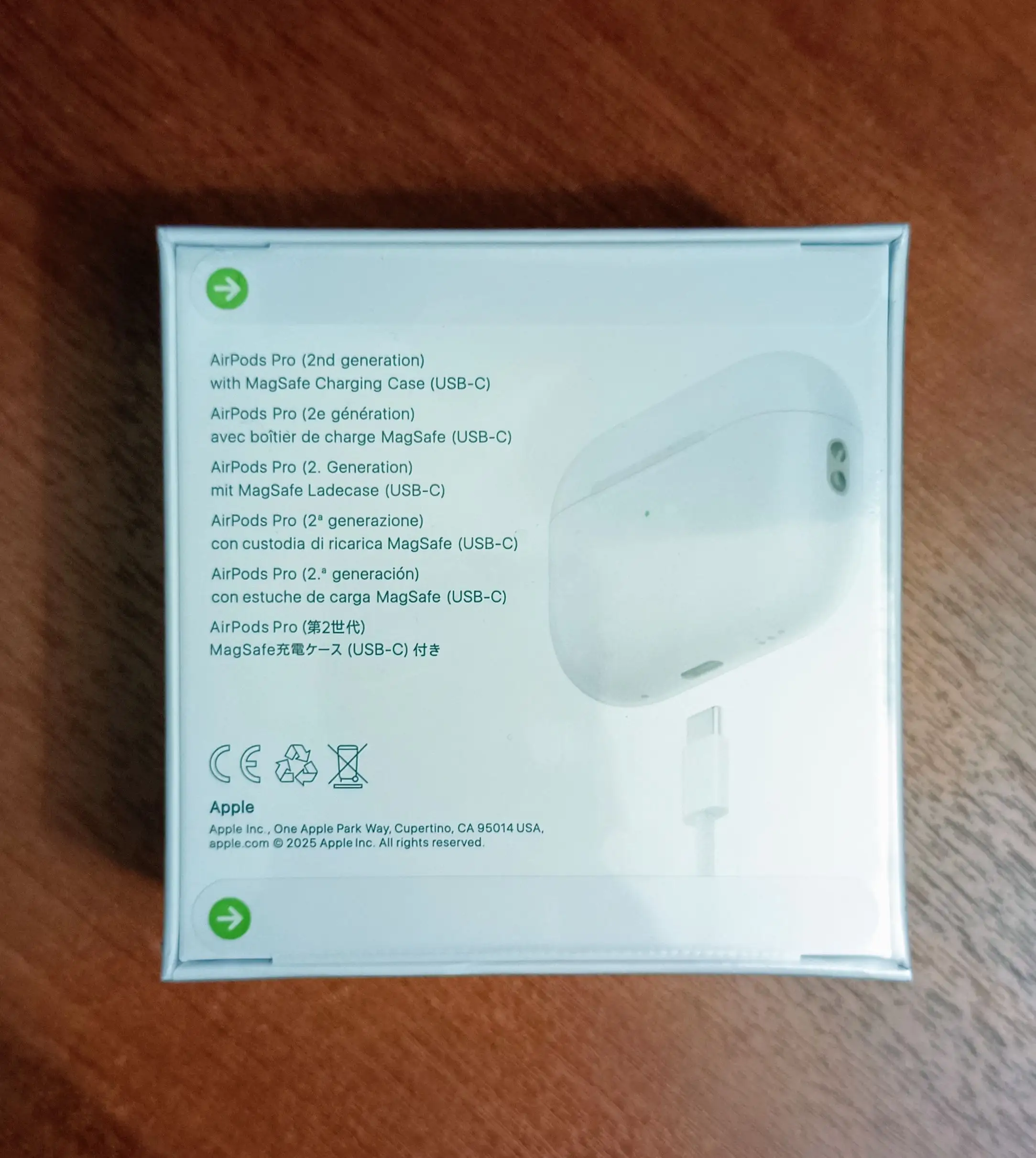 AirPods Pro 2 в пленке - Наушники (Электроника) в Москва