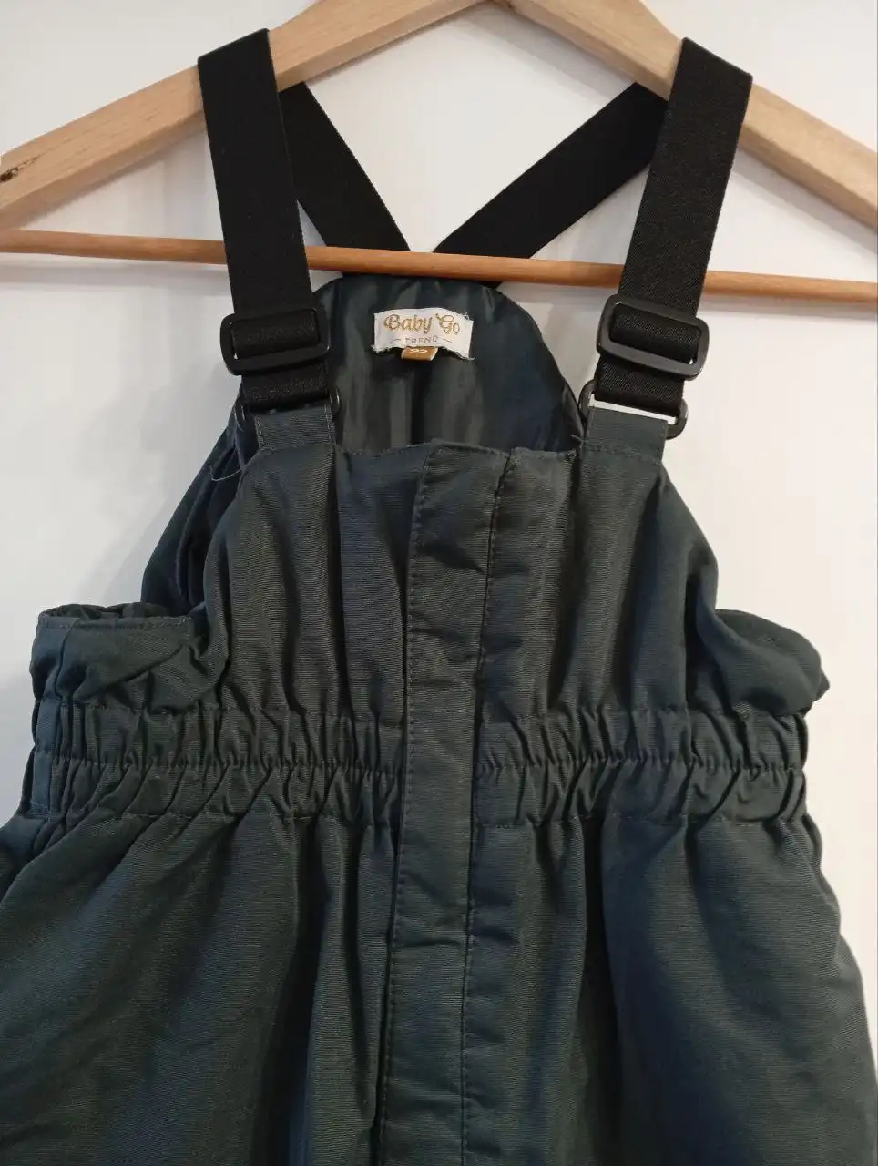 Детский зимний полукомбинезон с подтяжками