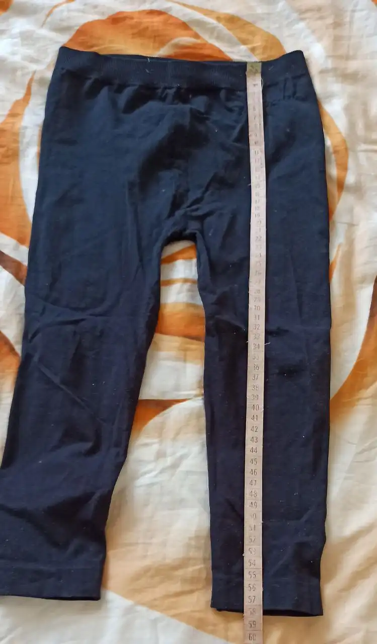 Спортивный комплект (футболка-поло и лосины) для физкультуры