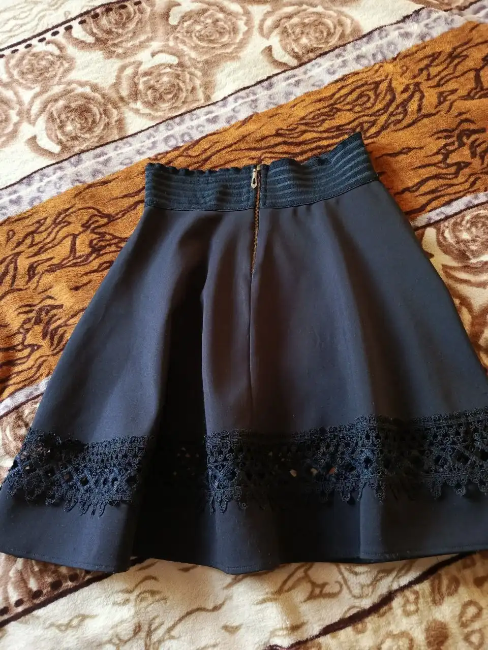 Юбка школьная темно-синяя размер 146-152