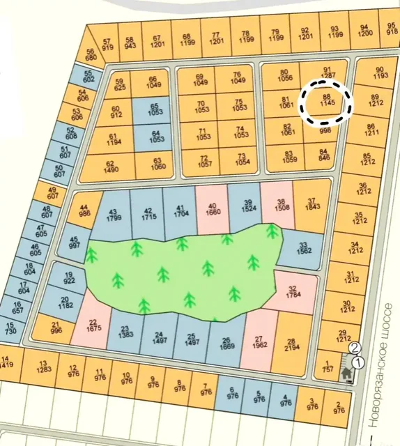 Продажа участка 11.45 сот. в коттеджном поселке у Бронниц - частное объявление в Бронницы