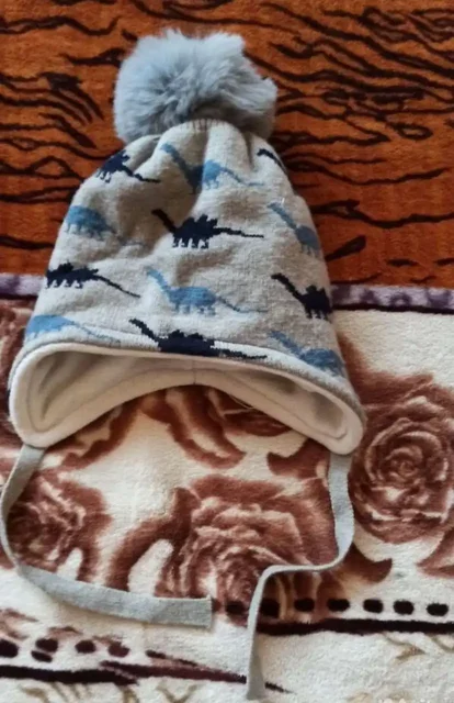 Детская зимняя шапка с помпоном - Одежда в Москва