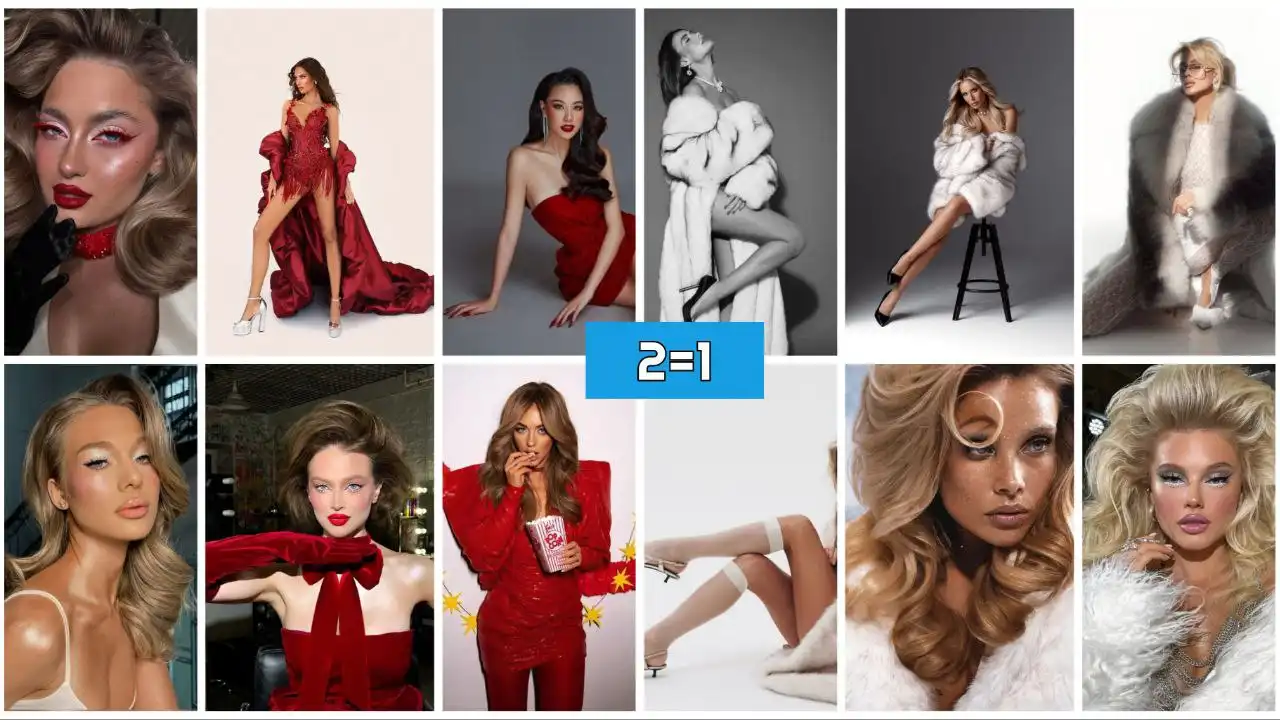 Фотосессия в студии на Славянском бульваре с макияжем и прической